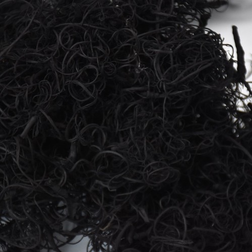 Curly Moos Washed 500g Trockenblumen schwarz