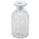 Vase -Bottled- Glas 14x7cm weiss