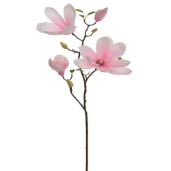 Kunstblume -Magnolie Medium- 95cm pink