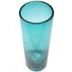 Vase -Marco- Glas 30x10cm petrol