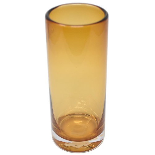 Vase -Marco- Glas 20x8cm amber