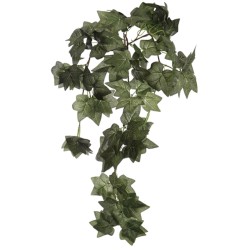 Kunstpflanze -Efeu English Busch- 70cm grün