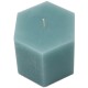 Kerze -Rustic Hexagonal- 8x10cm petrol