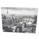Bild -City- Canvas 30x40cm schwarz-weiss