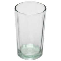 Vase -Plain- Glas 11x6cm klar