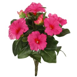 Kunstblume -Petunie- Bund 29cm rosa