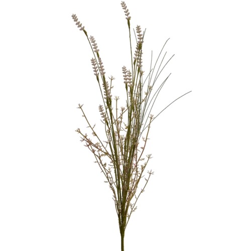 Kunstblume -Lavendel Mix- 60cm creme