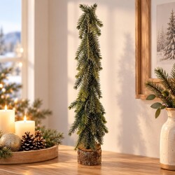 Tannenbaum Winter Oaks 46cm grün-gold