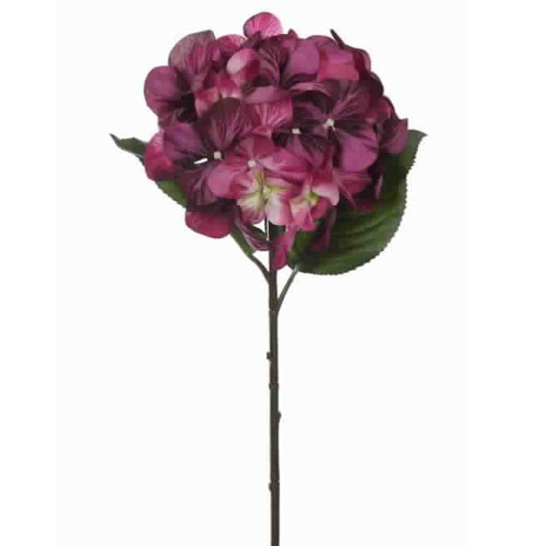 Kunstblume -Hortensie- Stiel 56cm purple