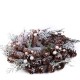 Kranz -Frosty Cones- 25cm grün-braun