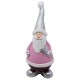 Weihnachtsmann -Larry- Deko-Figur 22cm rosa-blueberry