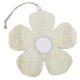 Blume -Essence- Deko-Anhänger Holz 17cm grün