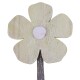 Blume -Essence- Deko-Objekt Holz 43cm grün