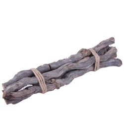 Bündel -Twigs- Deko-Objekt Holz 60x15cm grau-natur