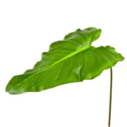 Stiel -Pfeilus Blatt- Kunstblume 84cm grün