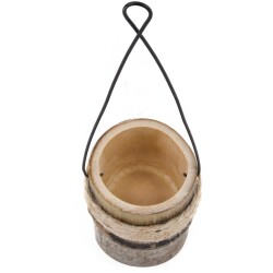 Vase -Asia- Bambus 10cm natur