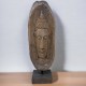 Buddha Deko-Objekt Resin 52cm braun