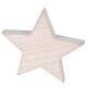 Stern Deko Holz 16x16cm natur-mint