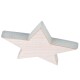 Stern Deko Holz 16x16cm natur-mint