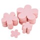 Streudeko -Blüte- 24er-Set Filz 8cm rosa