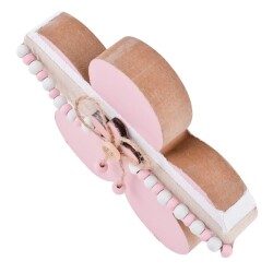 Blume -Cosy- Deko- Holz 15cm rosa