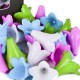 Streu-Deko -Blüte- 24er-Set 25mm bunt