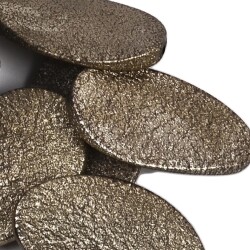 Streu-Deko -Stones- 6er-Set 60x40mm grau