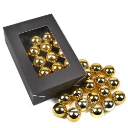 Streu-Deko -Perlen- 18er-Set 20mm gold