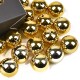 Streu-Deko -Perlen- 18er-Set 20mm gold