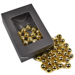 Streu-Deko -Perlen- 28er-Set 15mm gold