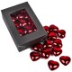 Streu-Deko -Herzen- 12er-Set 25mm rot