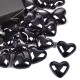 Streu-Deko -Herzen- 20er-Set 20mm grau