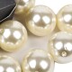 Streu-Deko -Perlen Classic- 12er-Set 25mm perlmutt