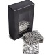 Streu-Deko -Ornament- 24er-Set 50mm silber