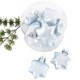 Baumkugel -Sterne- 10er-Set Glas 4cm blau