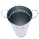 Vase -Classic- Zink 37x15cm silber