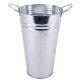 Vase -Classic- Zink 37x15cm silber