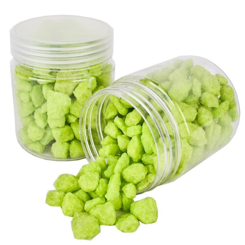 Steine Deko Granulat grob 300g grün