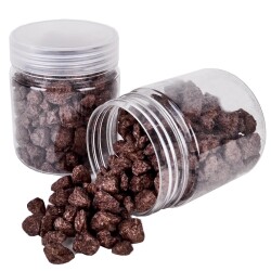Steine Deko Granulat grob 300g braun