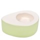 Teelichthalter -Pastellic- Porzellan 11x8cm grün