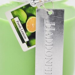 Duftkerze -Basic L- 520g Fresh-Lemon