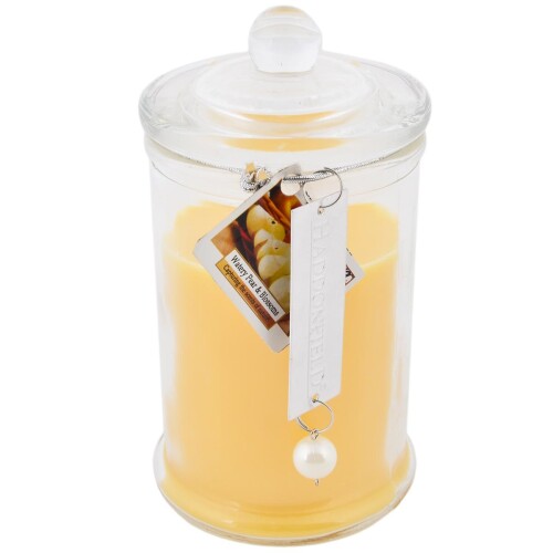 Duftkerze -Basic M- 235g Watery-Pear