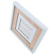 Bilderrahmen Vintage Home Design Holz 22x22cm hellblau