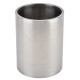 Blumentopf Edelstahl 44x22cm silber-brushed