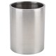 Blumentopf Edelstahl 44x22cm silber-brushed