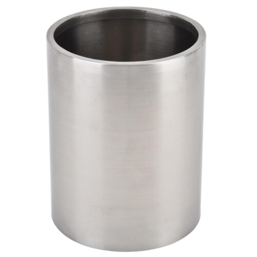 Blumentopf Edelstahl 23x18cm silber-brushed