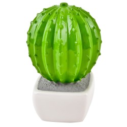 Kaktus Deko Objekt Porzellan 11cm grün