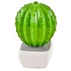 Kaktus Deko Objekt Porzellan 11cm grün