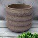 Blumentopf -Pato- Keramik 16x19cm creme