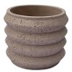 Blumentopf -Pato- Keramik 16x19cm creme